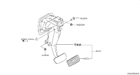 465012FJ0A-PEDAL ASSY