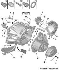 2107F5-Cover, clutch housing