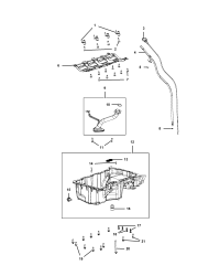 50055283-INDICATOR ENGINE OIL LEVEL