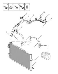 8010008100-Pipe assy. 4G13T