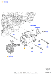 DA8Z19703A-Kit compl compl
