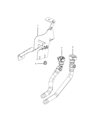 50055411-BRACKET DIFFERENTIAL PRESSURE SENSOR