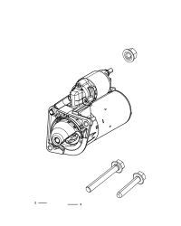 50055333-(F)STARTER MOTOR COMP