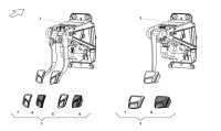 401721140Q-BRAKE PEDAL