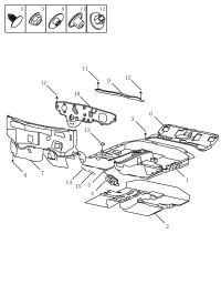 5017010500742-Footrest (black), driver, rh/lh