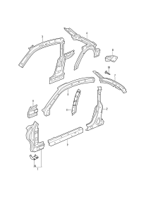 5C5810428A-BRACKET, REINFORCEMENT
