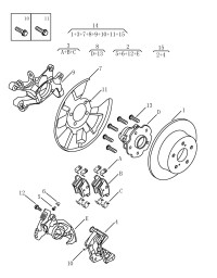 4050013800-Pad, disc brake, rear
