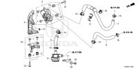 06790T80H00-VALVE KIT, BRACKET THREE WAY WATER