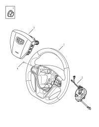8031024000742-Steering wheel assy