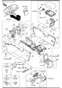 KD5H6447002-PANEL,CONTROL-RR CON