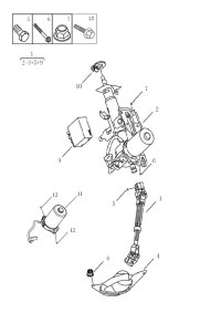 4030014300-Shaft assy-eps strut w/ng