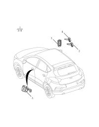 4033007200-Kit, key & lock cylinder