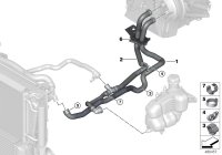64219250566-Coolant hose feed