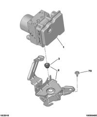 YL00220280-Bracket-brake hydraulic unit