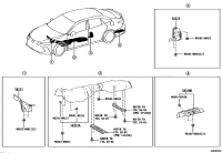 5822307010-Insulator, center floor heat, no.2