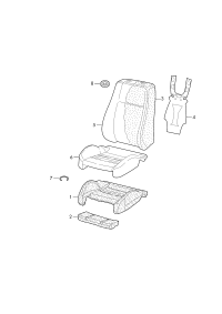 L8VD881805FODN-Back cover (fabric) SOUL (black)/silver