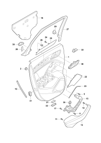 L8VD867303WFA-Garnish ay dr (black)