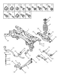 4086012700-Arm assy-rr susp upr lh