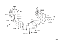SU00304182-COVER, FRONT SPOILER, CENTER