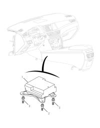 8037000800-AIR BAG ECU