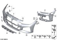 51115A0F320-Primed Performance aerodynamic kit f