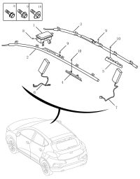 8034001500-Air bag as passenger