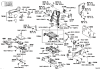 7101658010-FRAME SUB-ASSY, RR