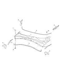 10150237-Panel, a/c grille