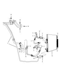 5058896AB-LINE A/C SUCTION AND LIQUID