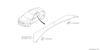 91046CA000-MOLDING ASSY ROOFRH