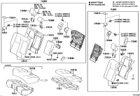 716110R080-PAD, REAR SEAT CUSHION