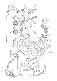 8J0201060J-Fuel tank: