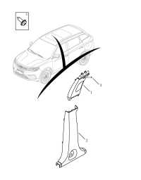 6057021900742-Trim assy-ctr pillar lwr rh (black)