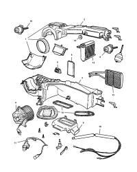 5066553AA-(F)(S)MOTOR BLOWER WITH WHEEL