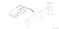 91151SG020-ROOFRAILASSYRH