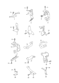 06E971845L-BRACKET,HARNESS
