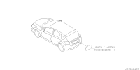91174SA004-ORNAMENT ASSY F N