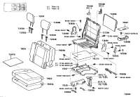 7938260090A0-COVER, NO.3 SEAT FRONT BRACKET, LH