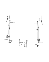60926594-BELT AND RETRACTOR FRONT SEAT