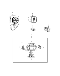 60927870-USB CHARGING PORT AUXILIARY ROUND PORT, WITH USB