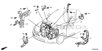 327526C1A00-Cable, engine harness (battery)