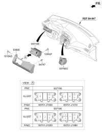 93701J1030WWU-SWITCH ASSY