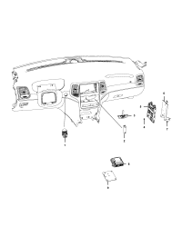 68222888AA-MODULE OCCUPANT RESTRAINT