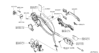 825021PM0A-Lock assy-rear rh