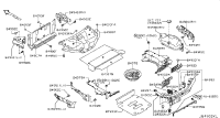 849A7JL00A-Finisher-trunk floor, rh