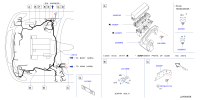 24012EH500-Harness, eng room