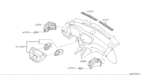 68742AR000-GRILLE-FRONT DEFROSTER,RH