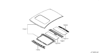 732746AE0B-Reinf assy-roof