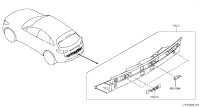 791101CA0B-PANEL-REAR UPPE