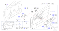 809001CJ0B-Garnish assy-front door, rh